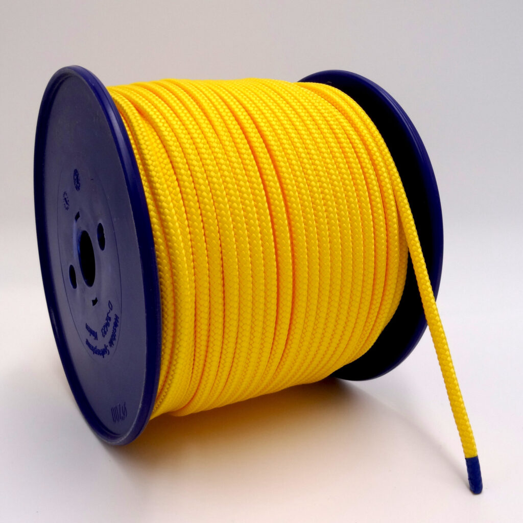 Yellow Ropes Colour Colored braided rope Archives - The Rope Center, since 2009